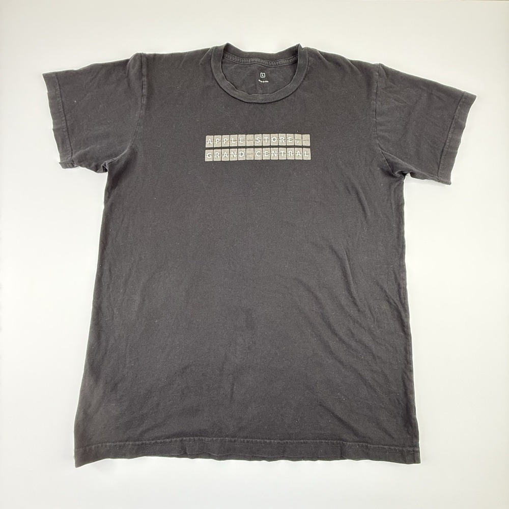 2011 Apple Store Grand Central NYC Grand Opening T-Shirt‎ Black Size Large